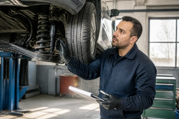Amortisseurs voiture : tests et signes d'usure à connaître.